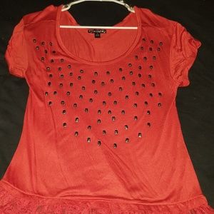 Eye candy skull shirt